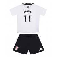 Fulham Adama Traore #11 Heimtrikotsatz Kinder 2024-25 Kurzarm (+ Kurze Hosen)